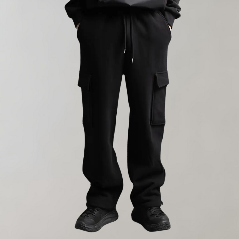 Rubén | Cargo Pants Jogger Hombre Cintura Elástica Multibolsillos