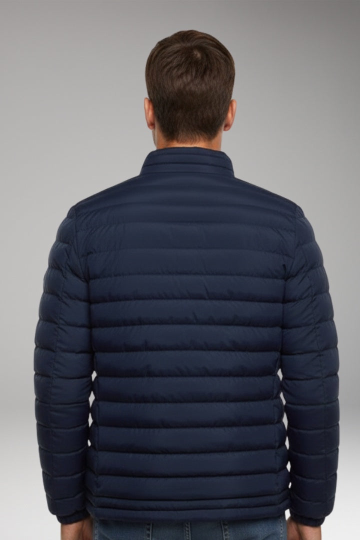 Rubén | Chaqueta Acolchada Ligera Hombre Cuello Alto Cremallera