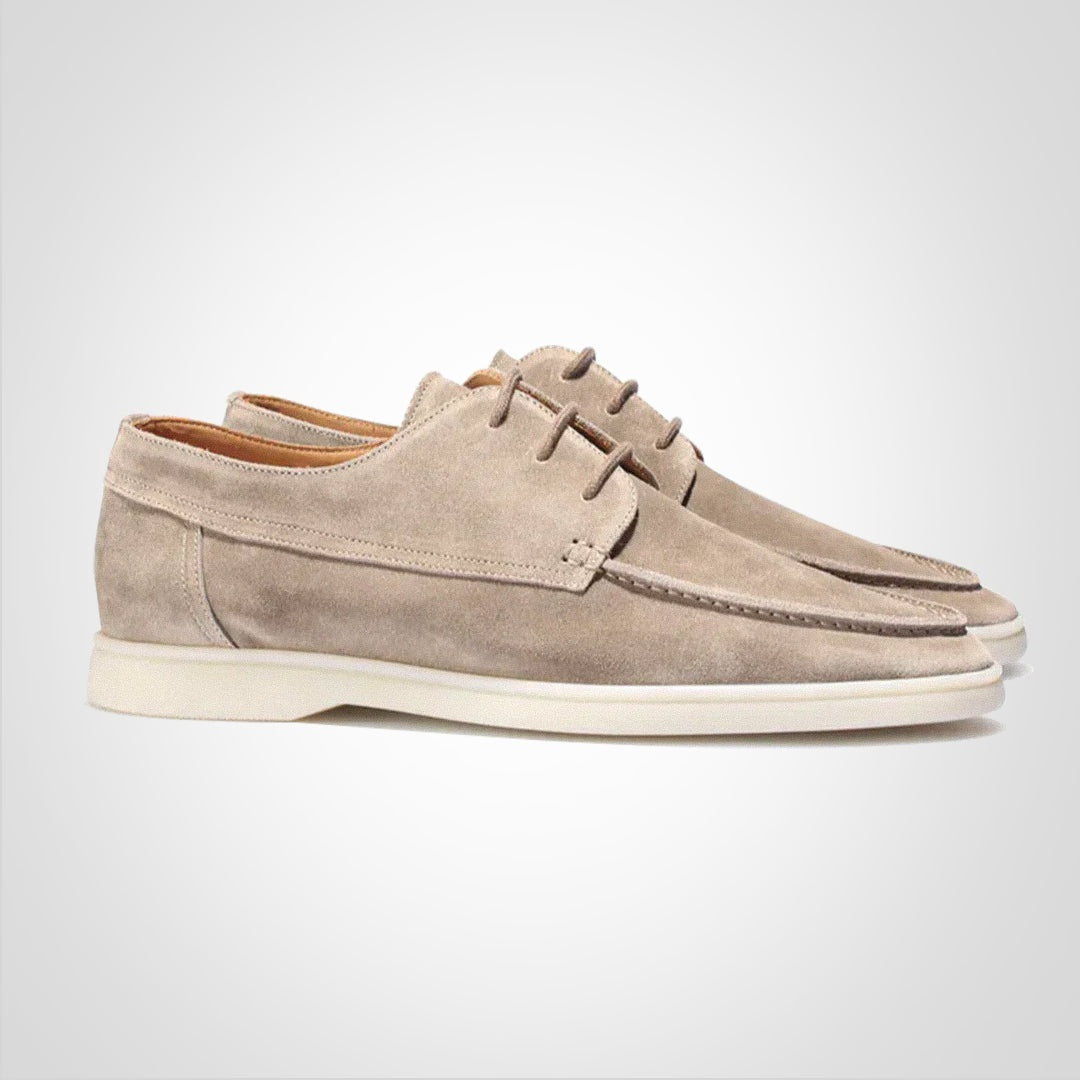 Rubén | Zapatos Derby de Ante Hombre Suela Plana