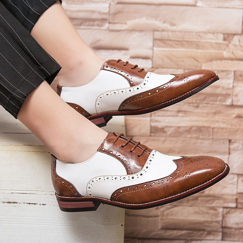 Salvador | Zapatos Oxford Brogue Hombre Piel Cordones