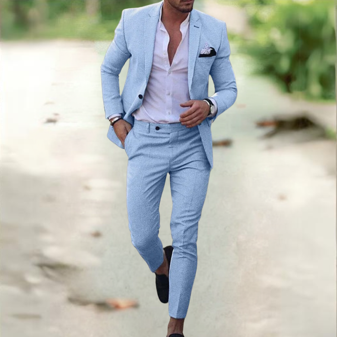 Sebastián | Traje de Dos Piezas Hombre Chaqueta Pantalón Slim