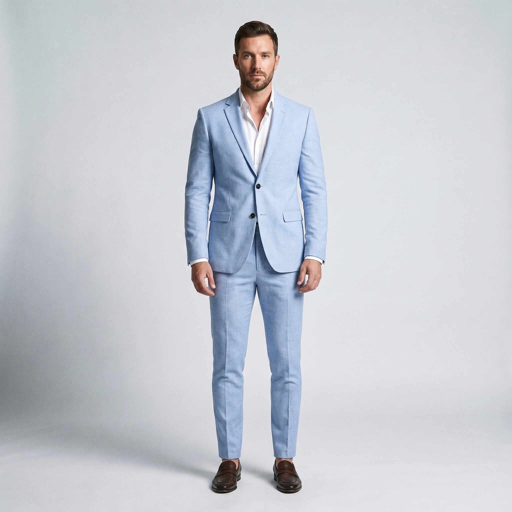 Sebastián | Traje de Dos Piezas Hombre Chaqueta Pantalón Slim
