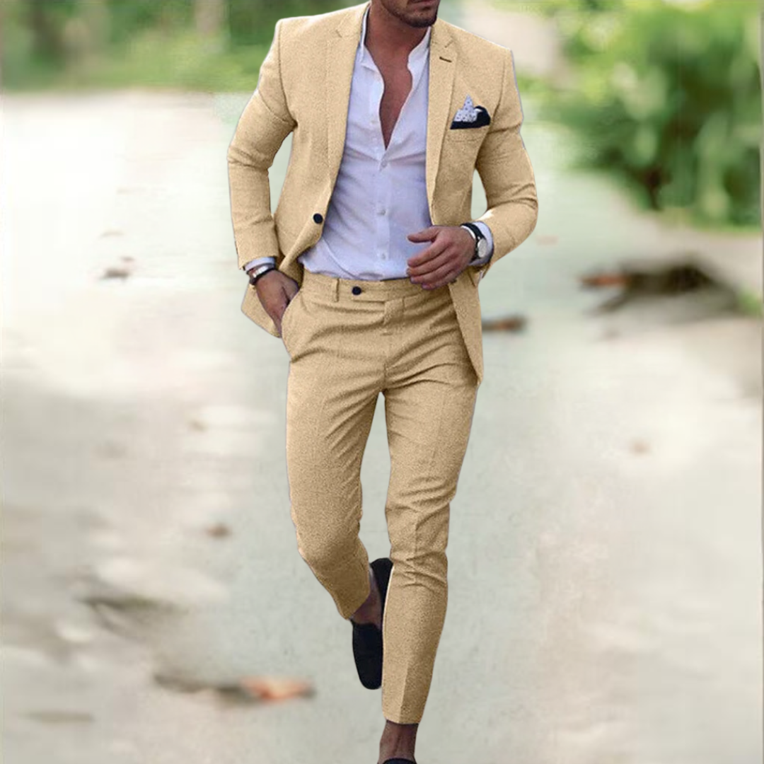 Sebastián | Traje de Dos Piezas Hombre Chaqueta Pantalón Slim