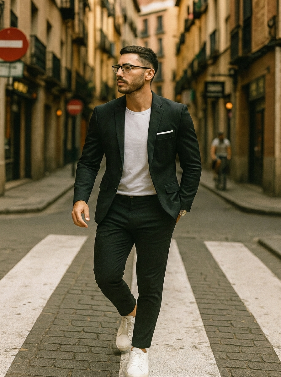 Sebastián | Traje Formal de Chaqueta Hombre Corte Entallado