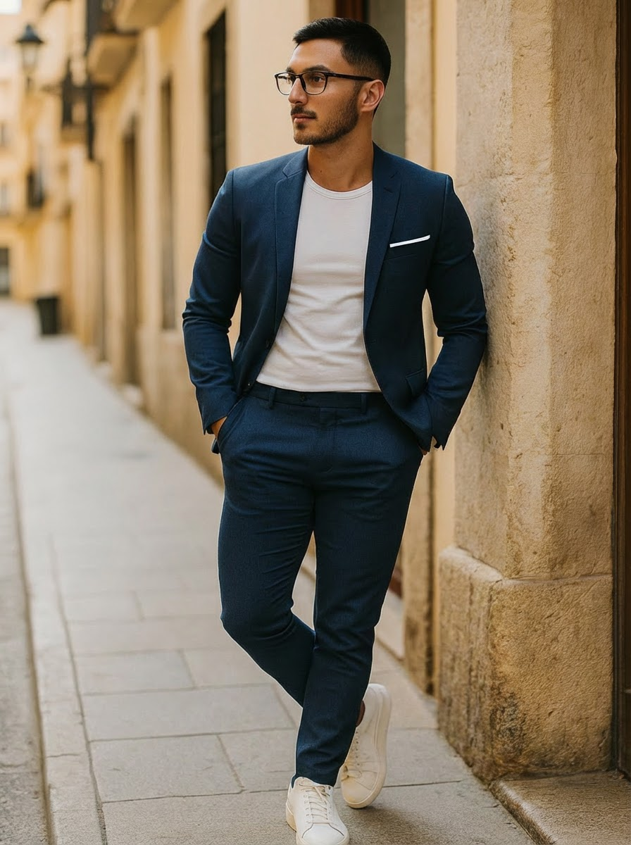 Sebastián | Traje Formal de Chaqueta Hombre Corte Entallado