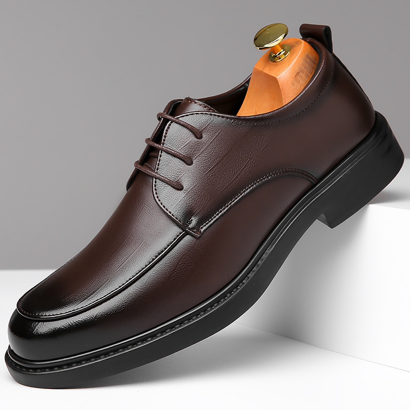 Sergio | Blucher de Piel Hombre Cordones Suela Gruesa