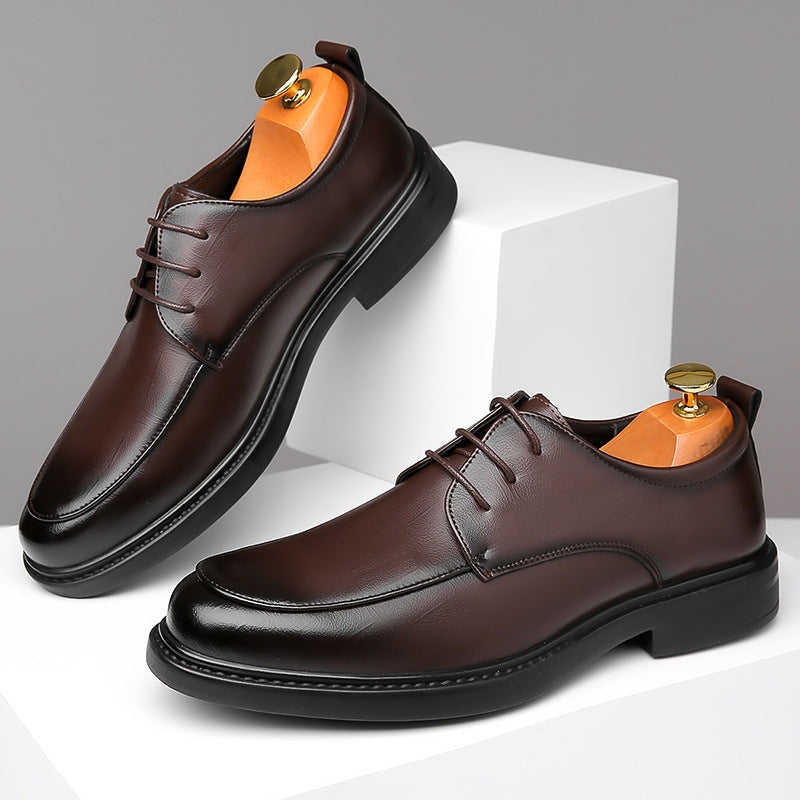 Sergio | Blucher de Piel Hombre Cordones Suela Gruesa