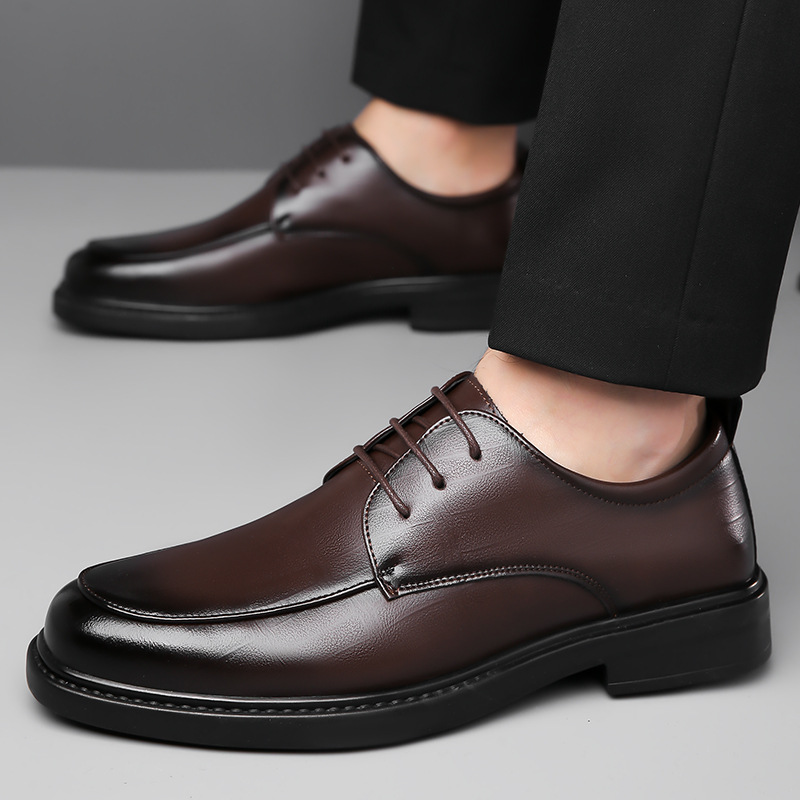 Sergio | Blucher de Piel Hombre Cordones Suela Gruesa