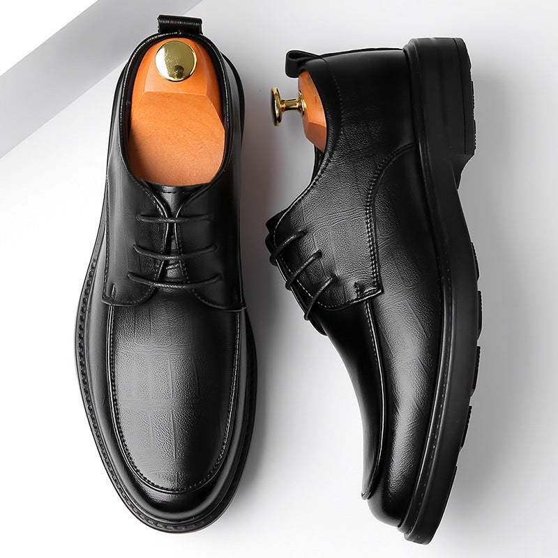 Sergio | Blucher de Piel Hombre Cordones Suela Gruesa