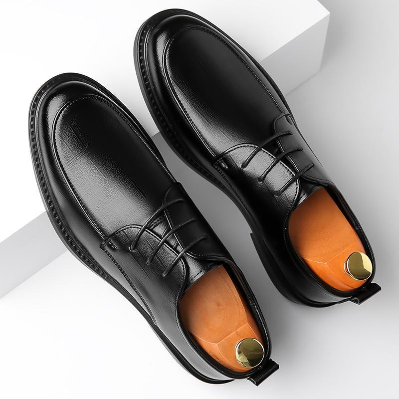 Sergio | Blucher de Piel Hombre Cordones Suela Gruesa