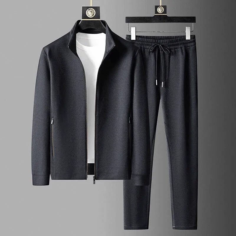 Sergio | Conjunto Chándal Hombre Cremallera Cuello Mao