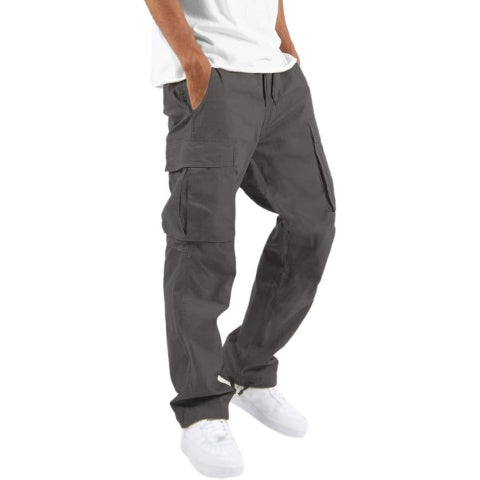 Sergio | Pantalón Cargo Ancho Hombre Bolsillos Laterales