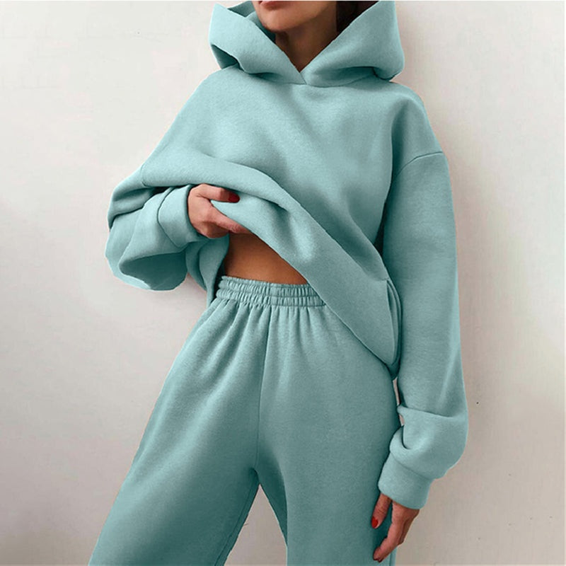 Sofía | Conjunto Chándal Deportivo Mujer Sudadera con Capucha