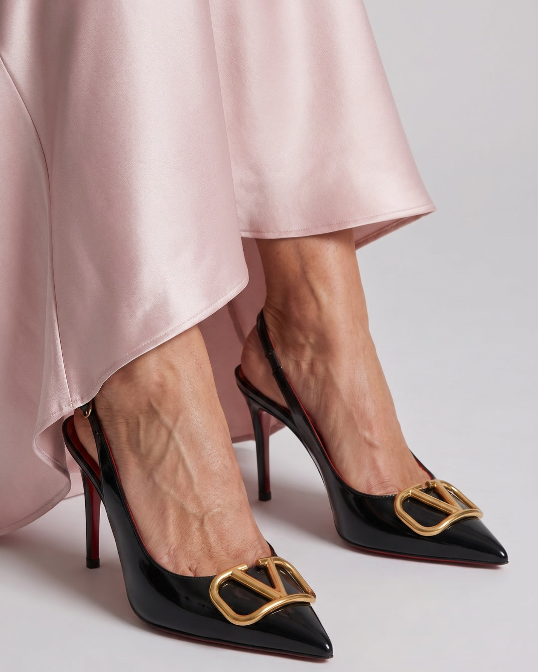 Sofía | Stilettos de Tacón Alto Mujer Punta Puntiaguda Correa