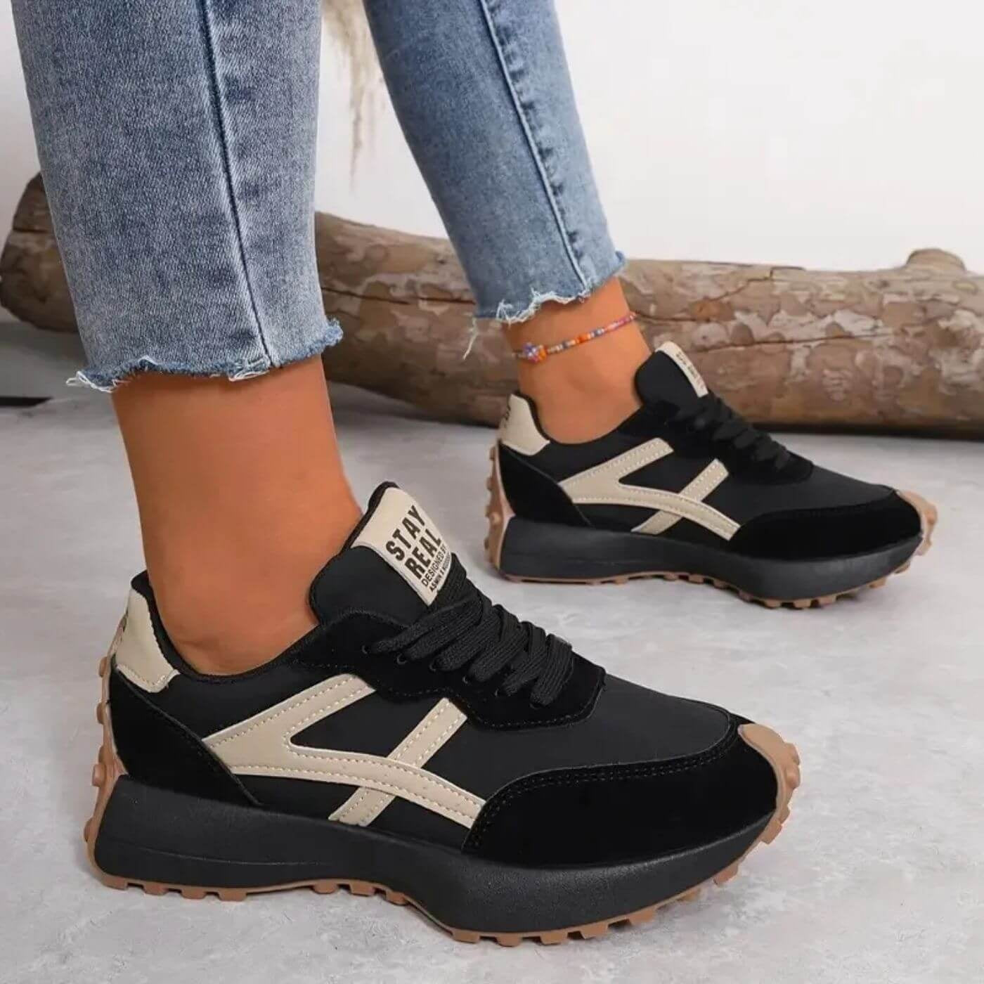 Sofía | Zapatillas Retro Casual Mujer Suela Antideslizante