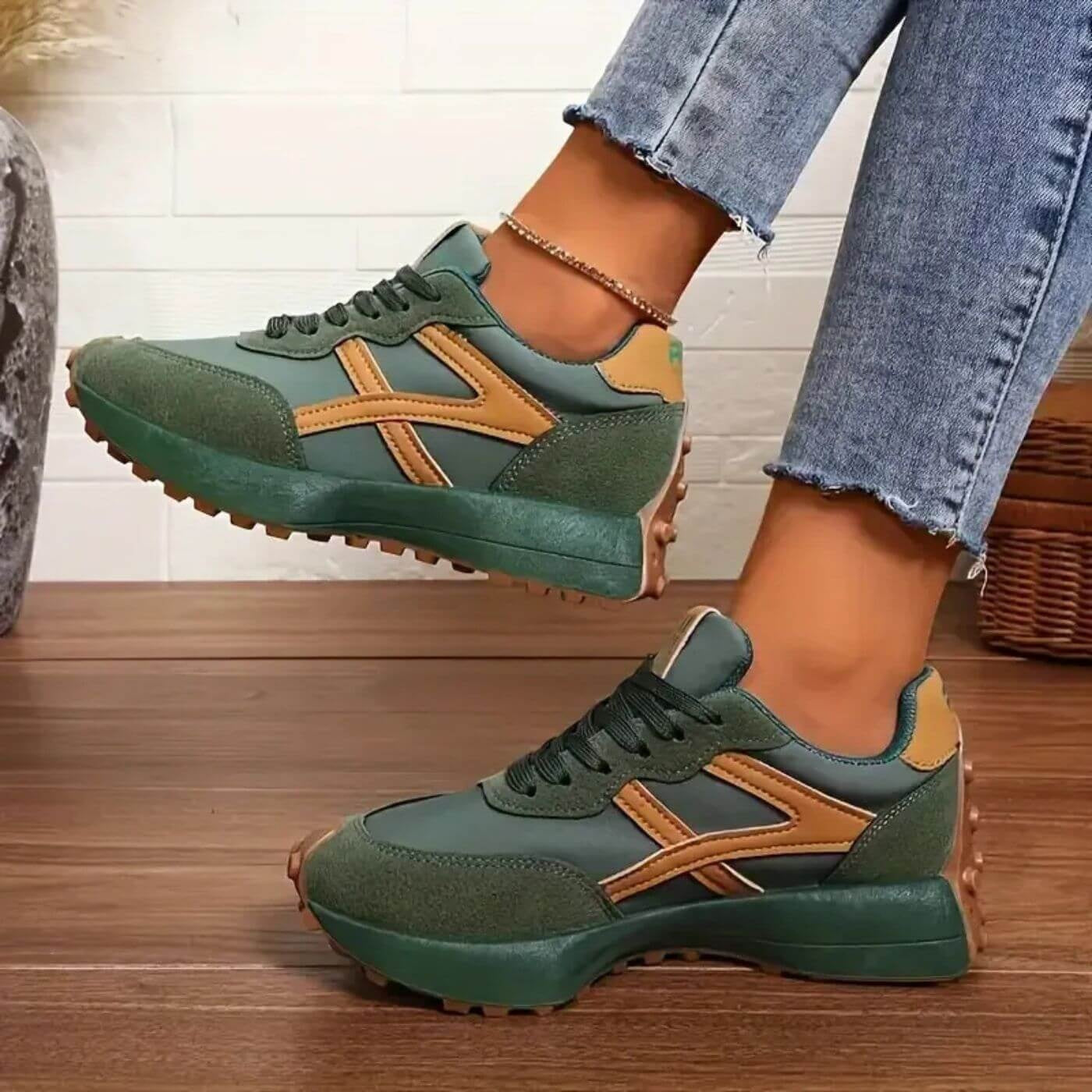 Sofía | Zapatillas Retro Casual Mujer Suela Antideslizante