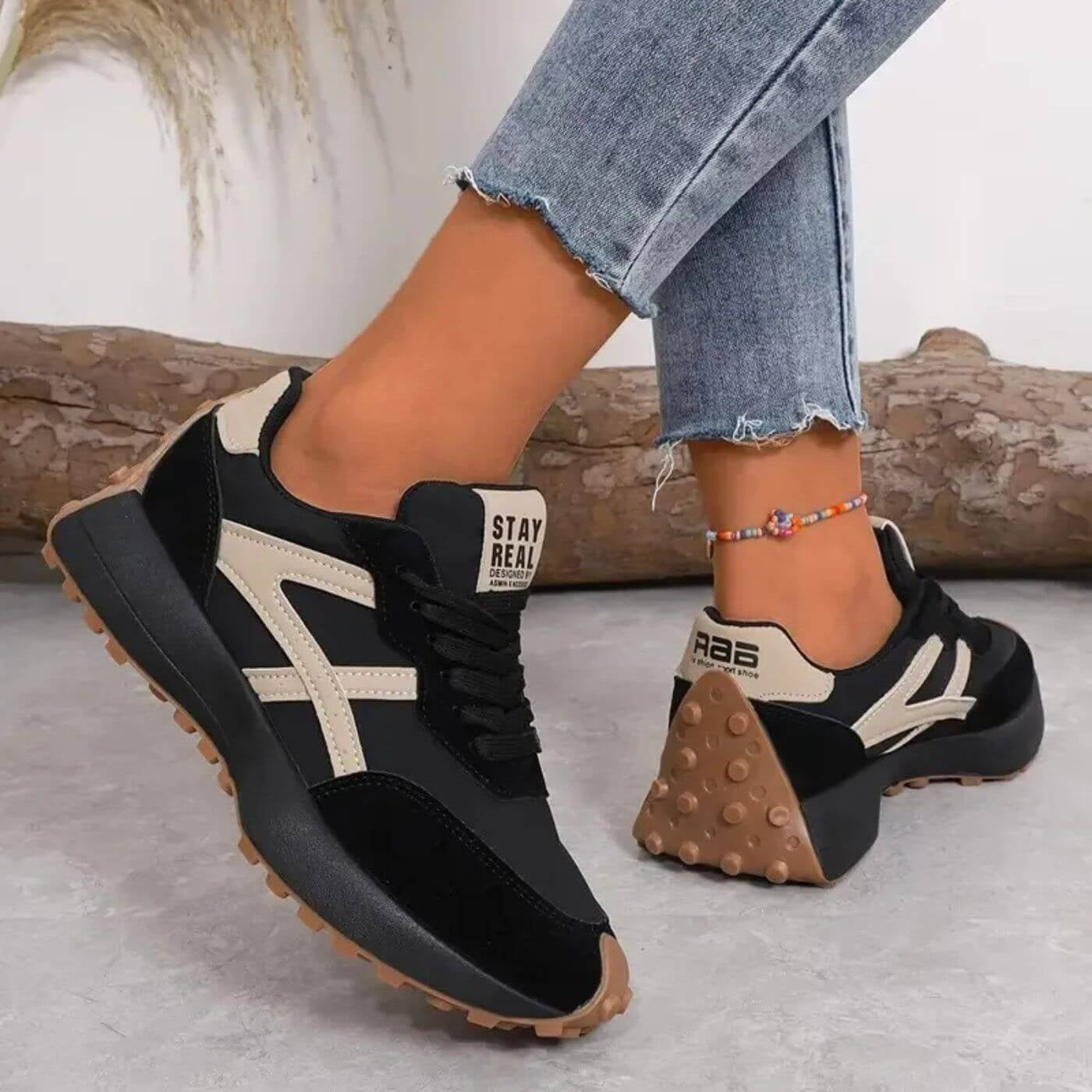 Sofía | Zapatillas Retro Casual Mujer Suela Antideslizante