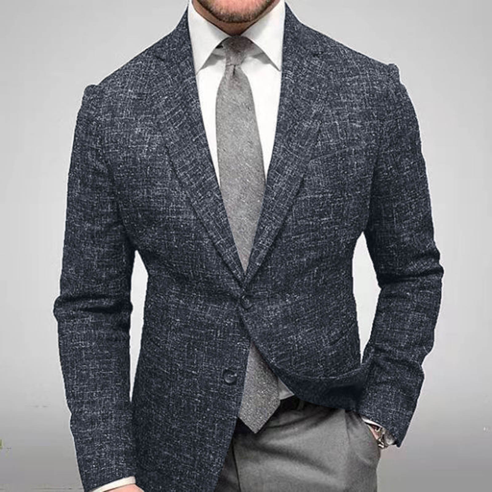 Tomás | Blazer Cuadros Hombre Chaqueta Americana Slim Fit