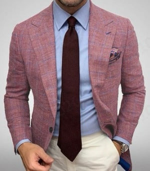 Tomás | Blazer Cuadros Hombre Chaqueta Americana Slim Fit