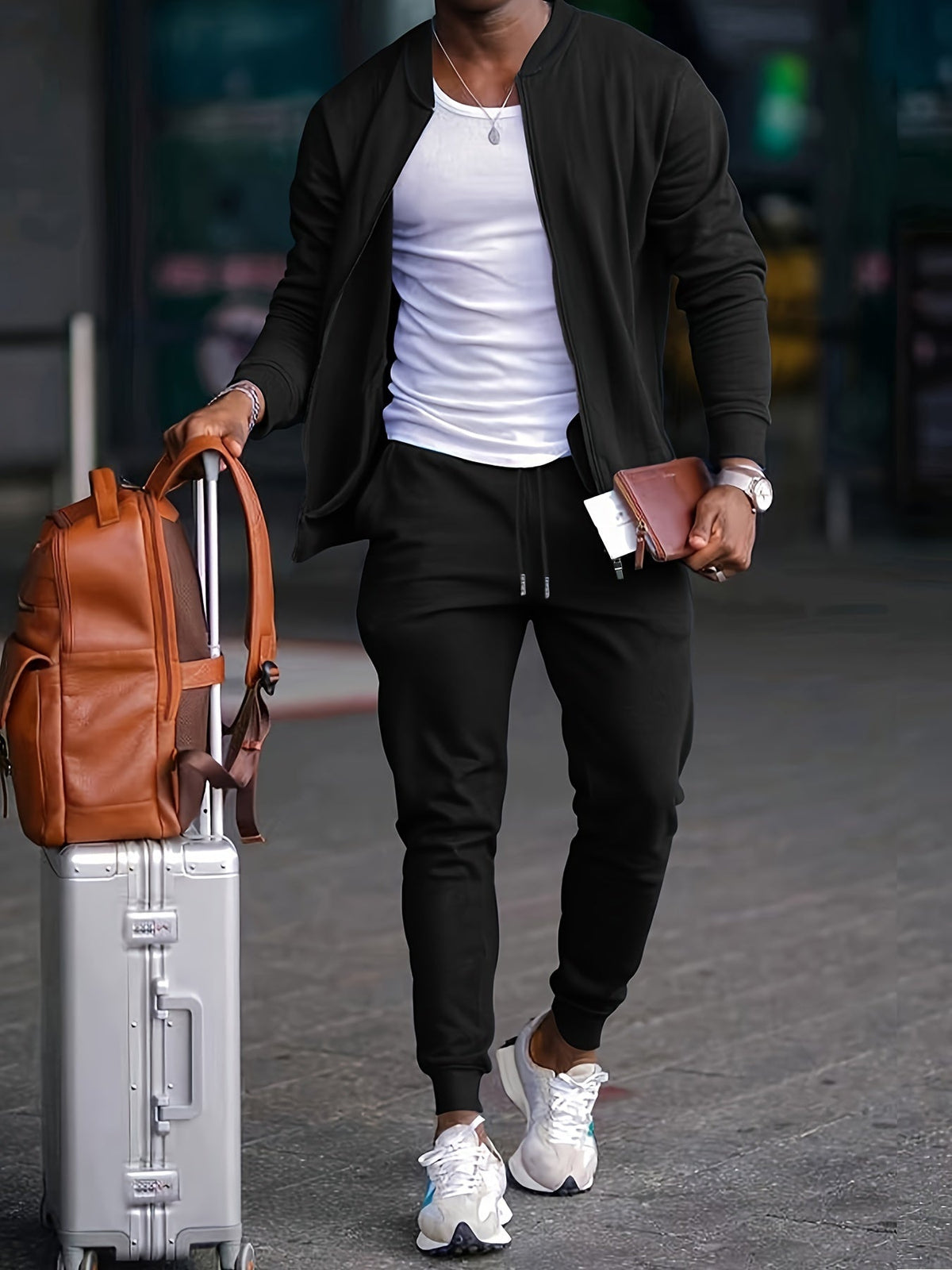 Tomás | Conjunto Chándal Hombre Cremallera Jogger