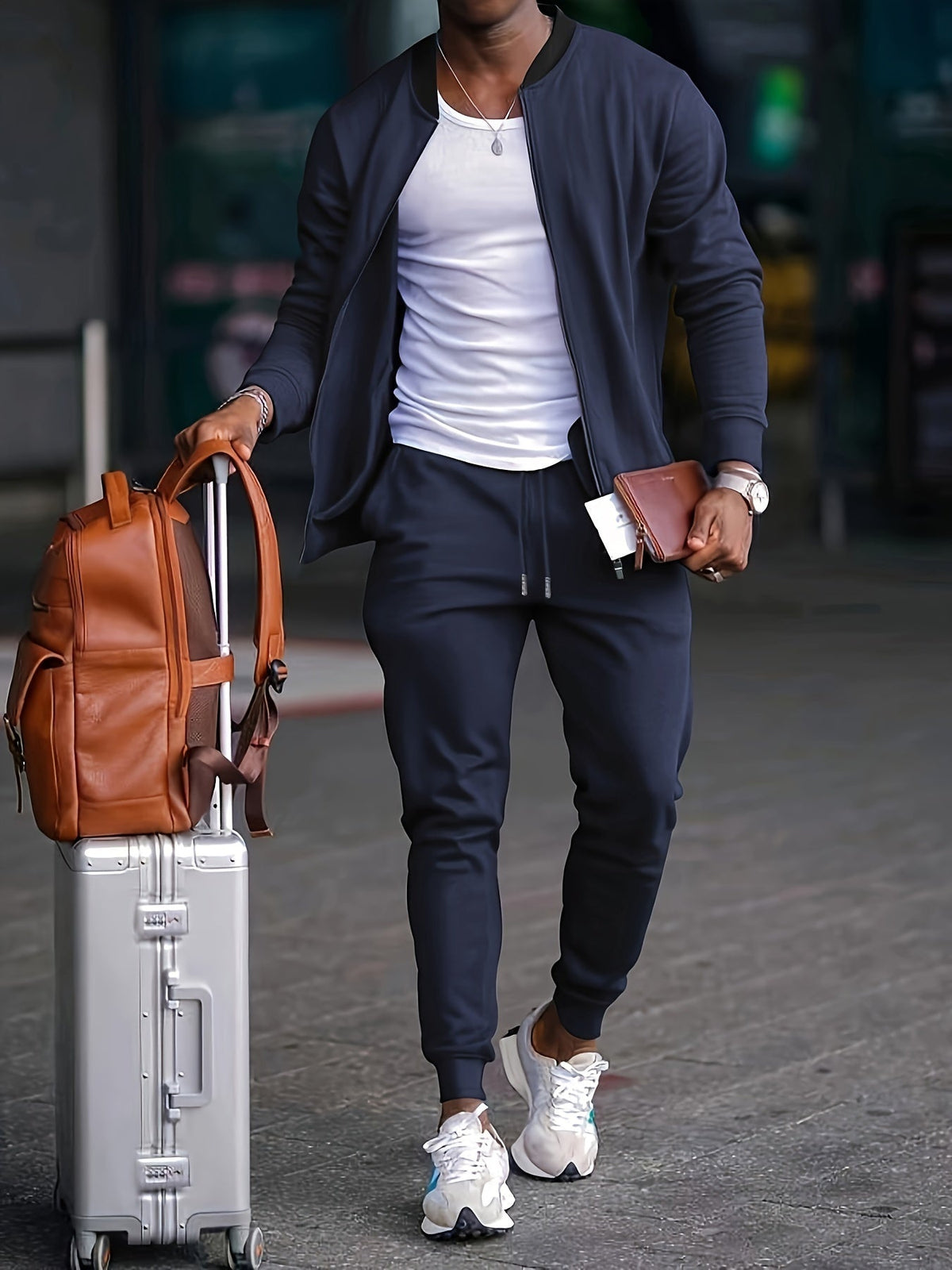 Tomás | Conjunto Chándal Hombre Cremallera Jogger