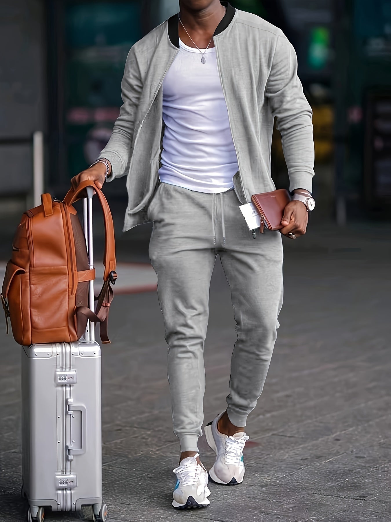 Tomás | Conjunto Chándal Hombre Cremallera Jogger