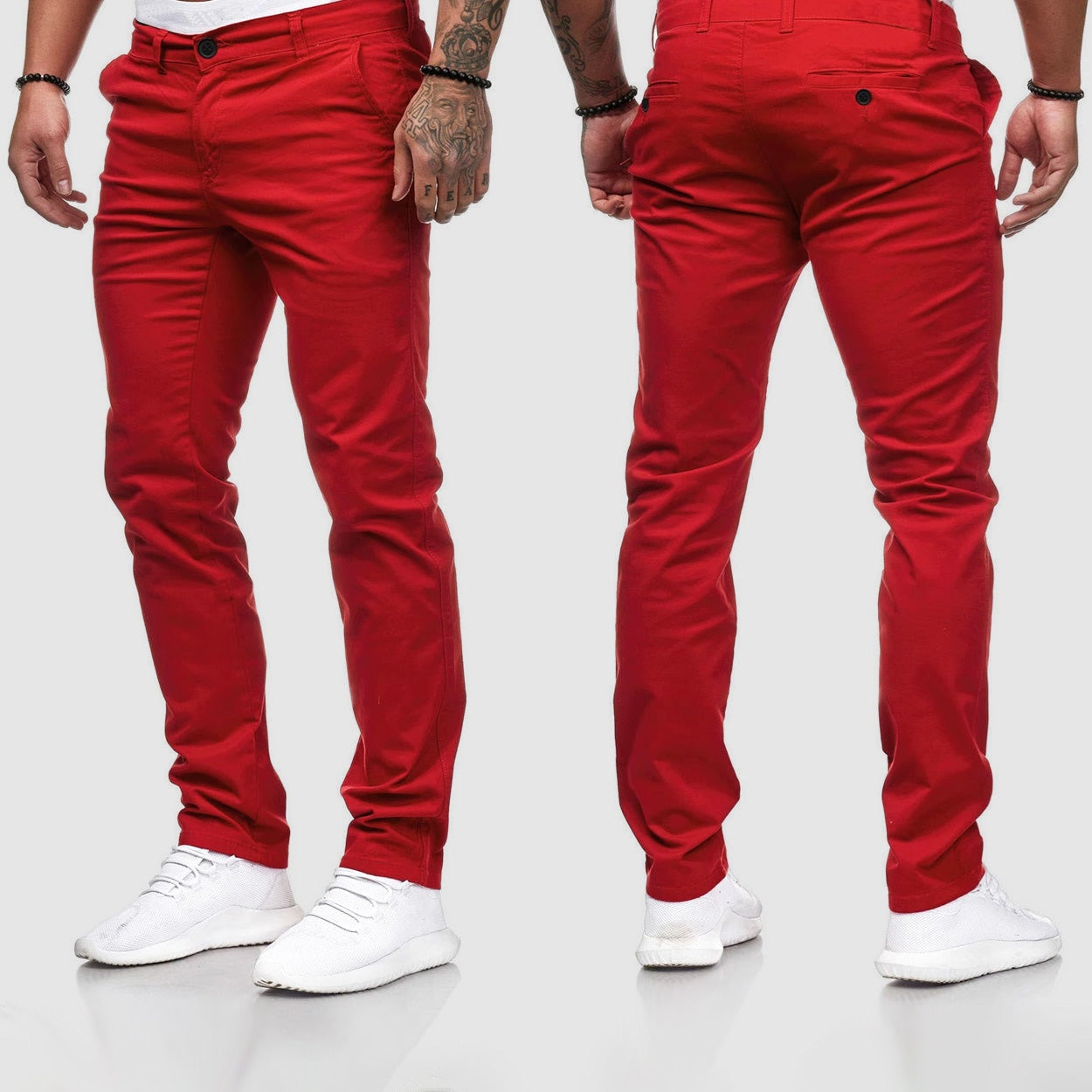 Tomás | Pantalón Chino Slim Fit Hombre Corte Ajustado