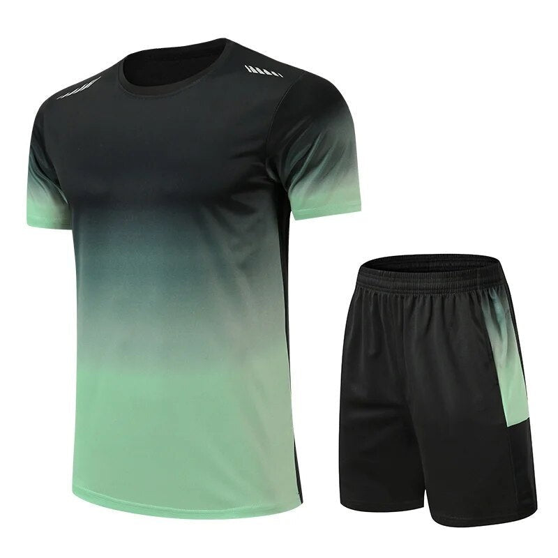 Unai | Conjunto Deportivo Hombre Camiseta y Short Running Secado Rápido