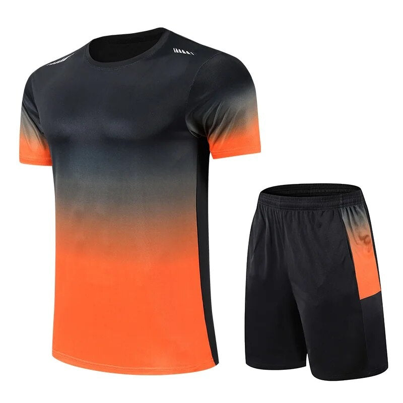 Unai | Conjunto Deportivo Hombre Camiseta y Short Running Secado Rápido