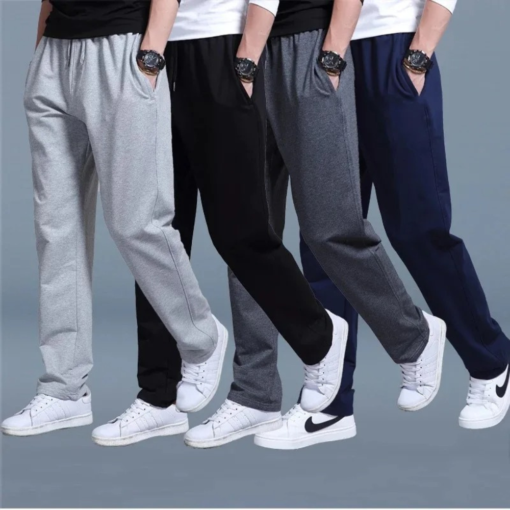 Unai | Pantalón Chándal Hombre Cintura Elástica Corte Recto