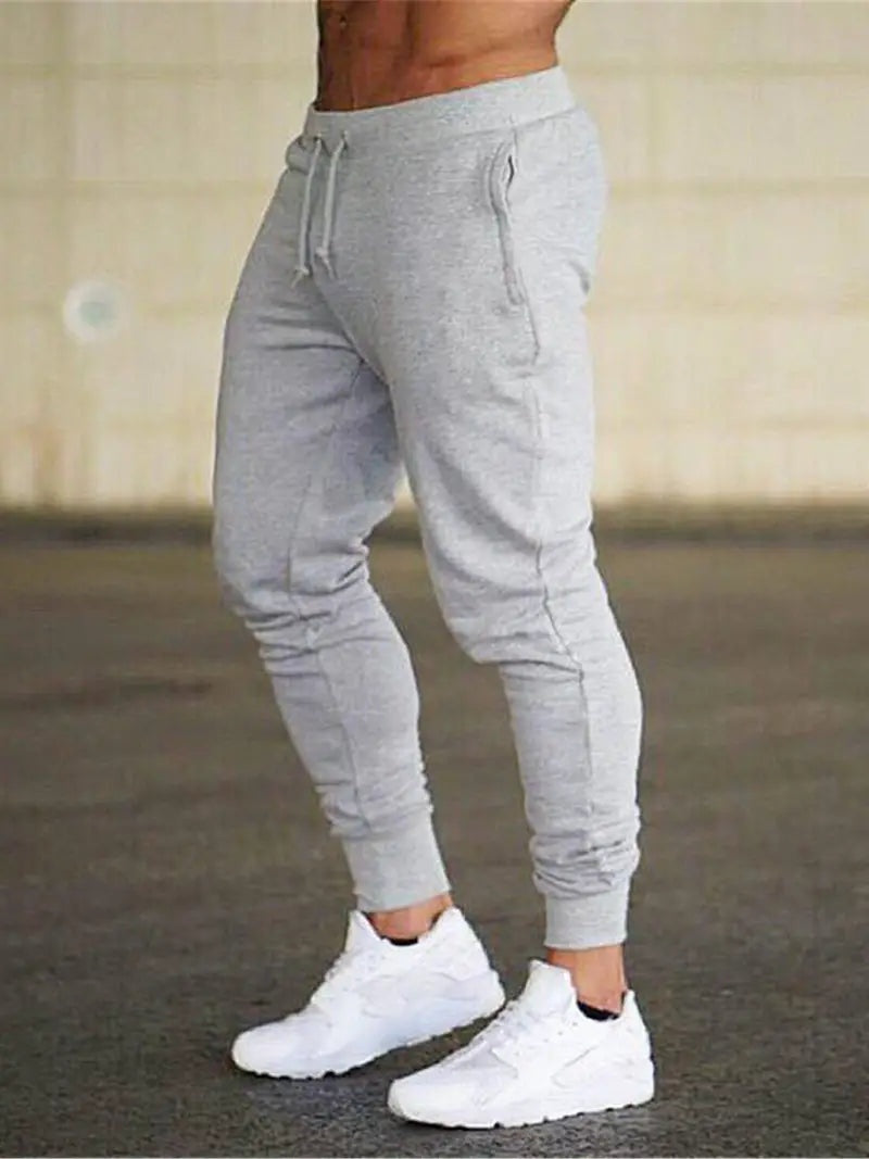 Unai | Pantalón Chándal Hombre Slim Fit Puños Elásticos