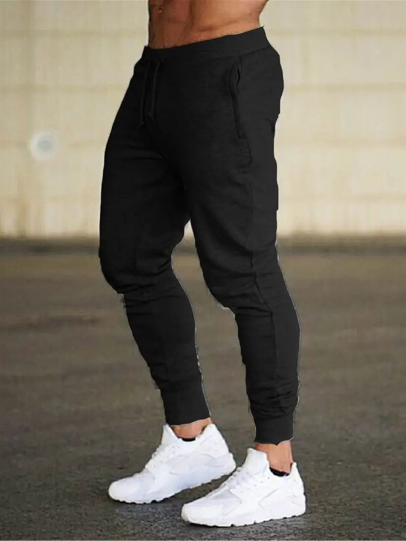 Unai | Pantalón Chándal Hombre Slim Fit Puños Elásticos