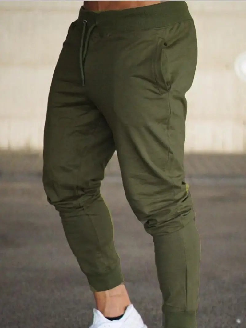 Unai | Pantalón Chándal Hombre Slim Fit Puños Elásticos