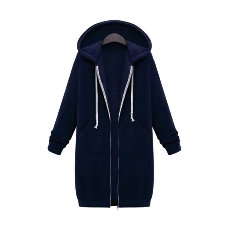 Vega | Sudadera con Cremallera Larga Mujer con Capucha Oversize