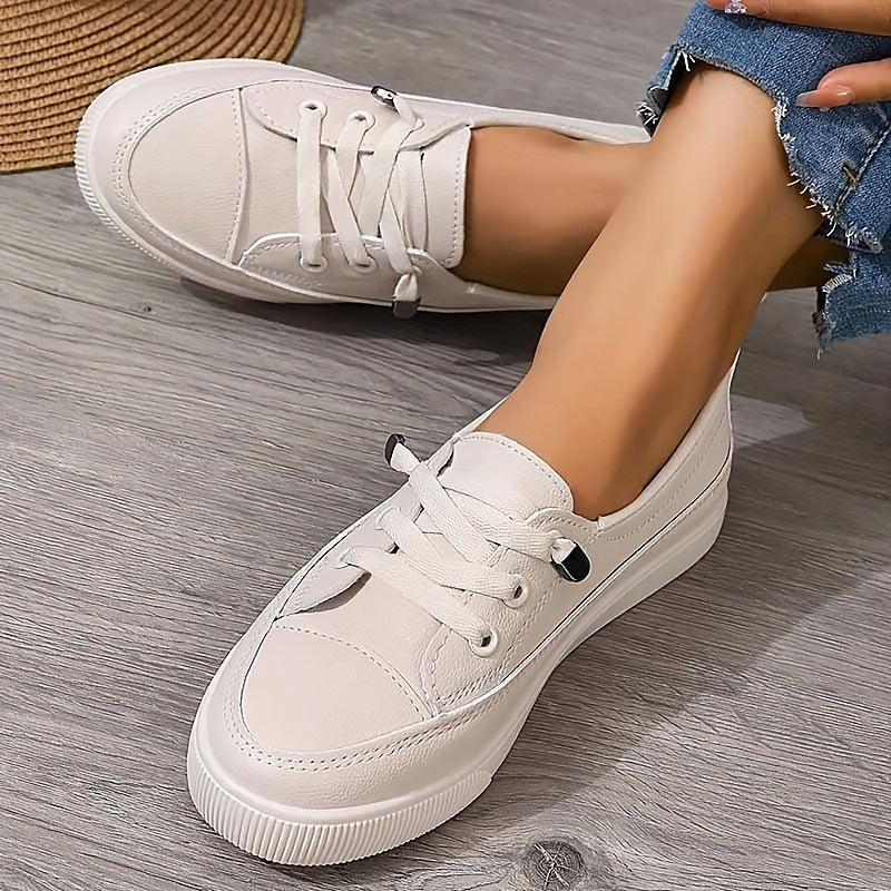 Vega | Tenis de Vestir Mujer Cordones Suela Plana