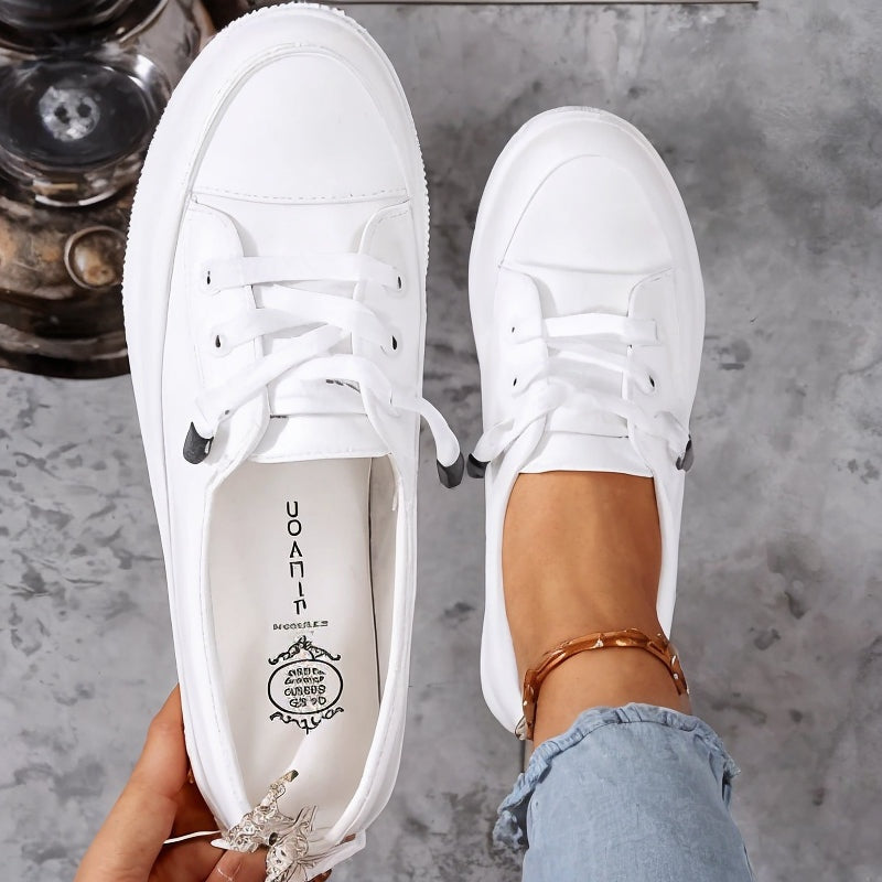 Vega | Tenis de Vestir Mujer Cordones Suela Plana