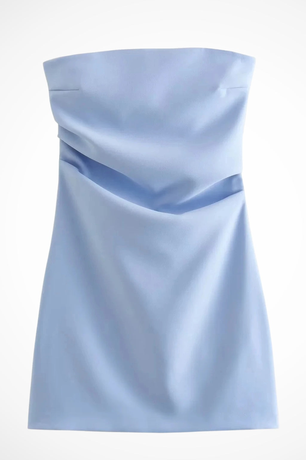 Vestido Corto Palabra de Honor Mujer Ajustado