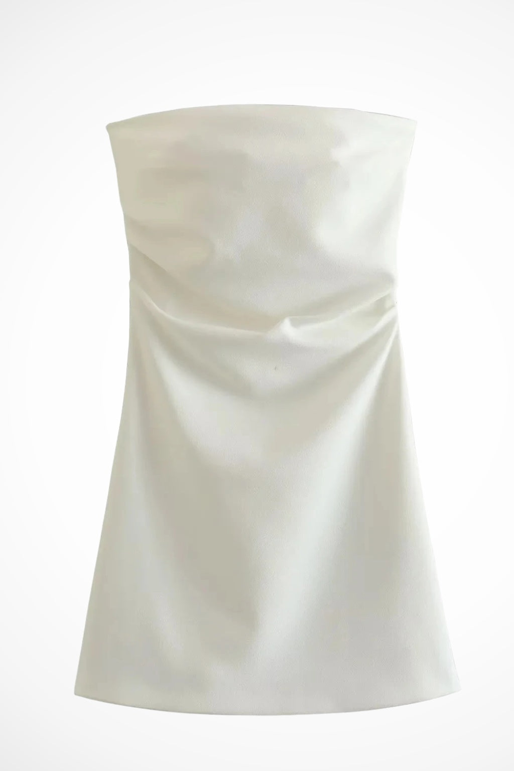 Vestido Corto Palabra de Honor Mujer Ajustado
