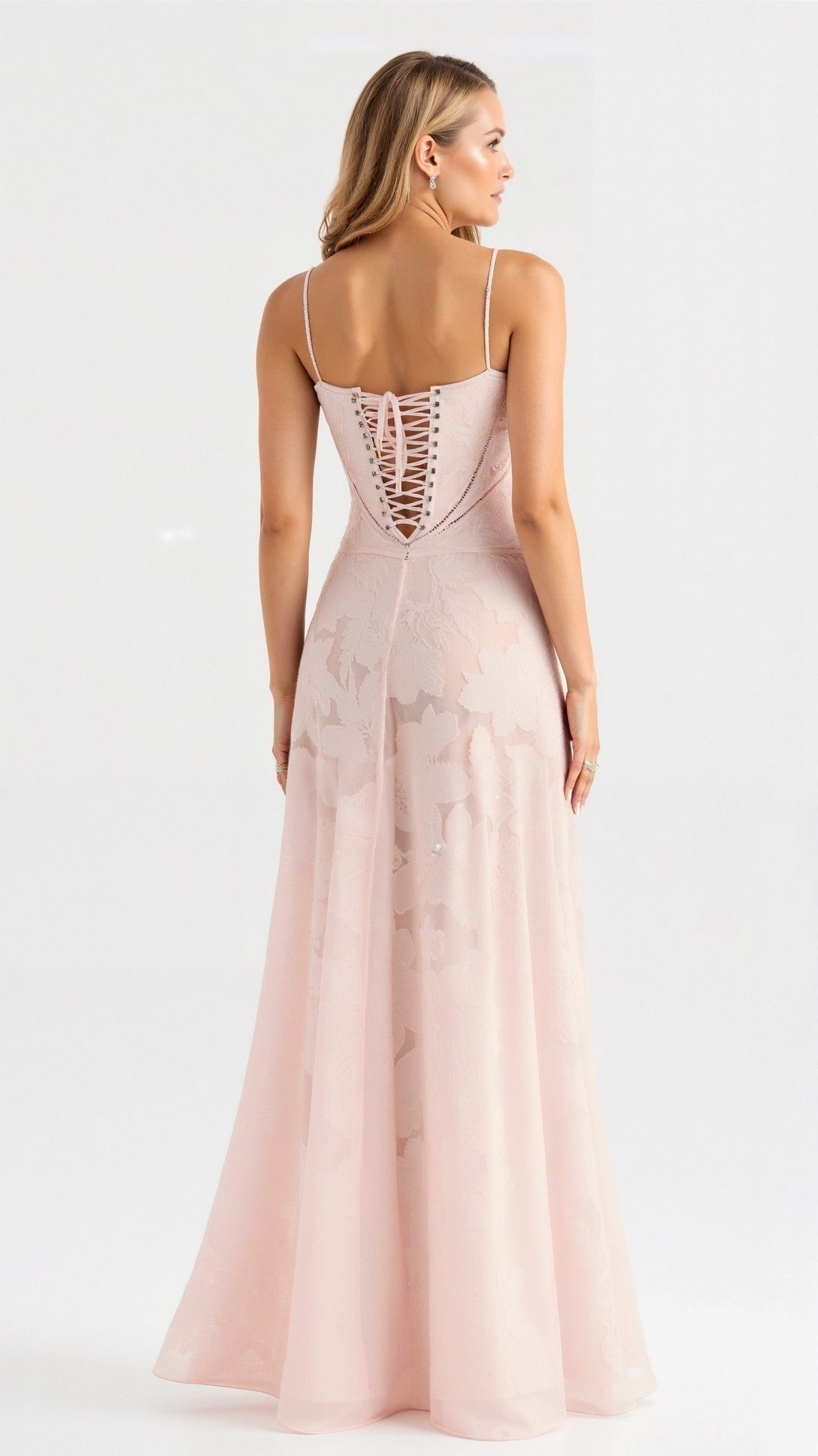 Vestido Largo de Invitada de Boda Mujer Tirantes