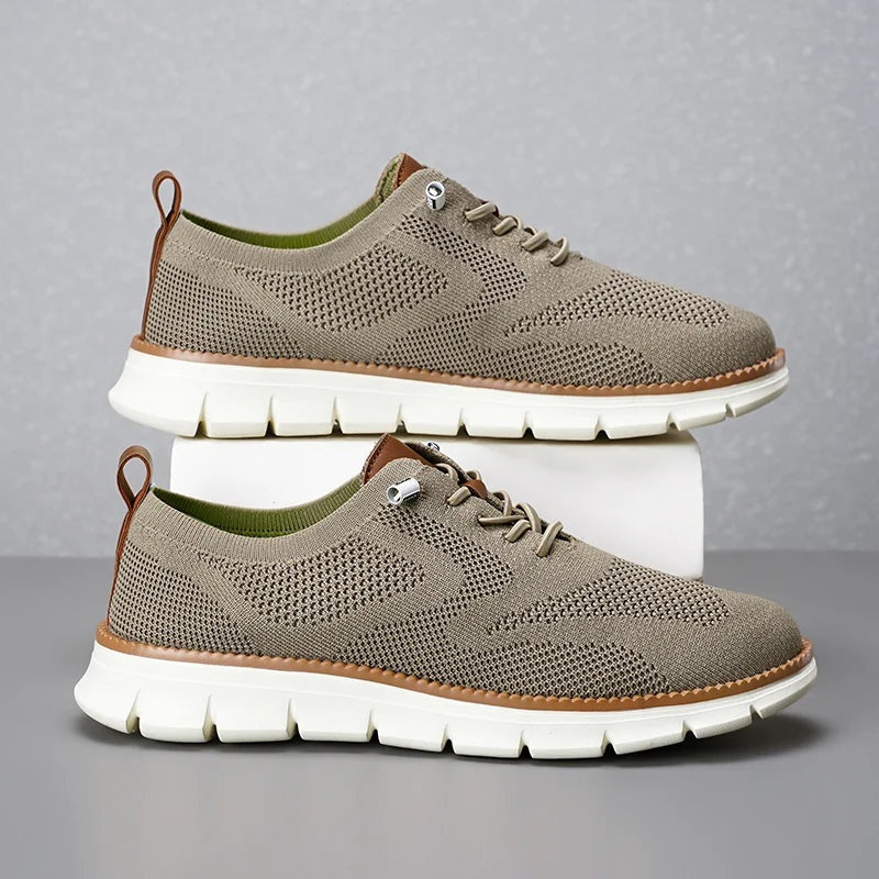 Zapatillas Casual de Malla Transpirable Hombre Sin Cordones