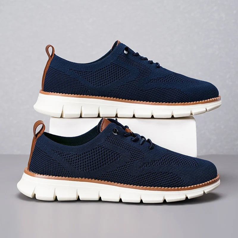 Zapatillas Casual de Malla Transpirable Hombre Sin Cordones