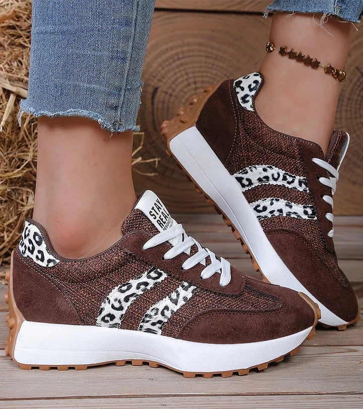 Zapatillas Casual Retro Mujer Plataforma