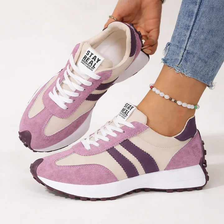 Zapatillas Casual Retro Mujer Plataforma