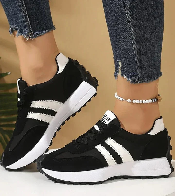 Zapatillas Casual Retro Mujer Plataforma
