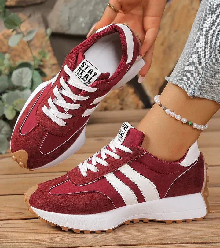 Zapatillas Casual Retro Mujer Plataforma