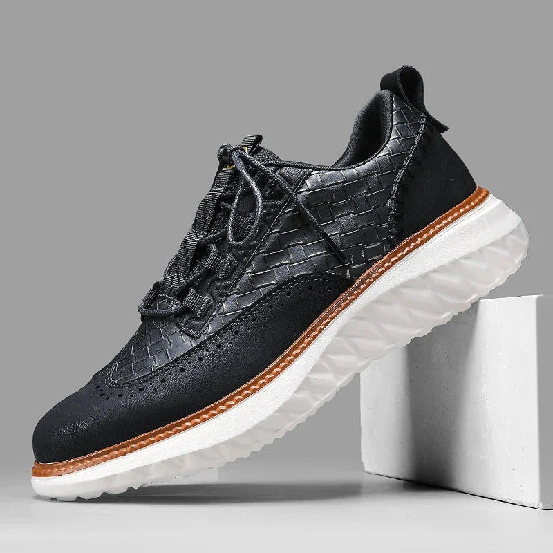 Zapatillas Casual Running Hombre Cordones