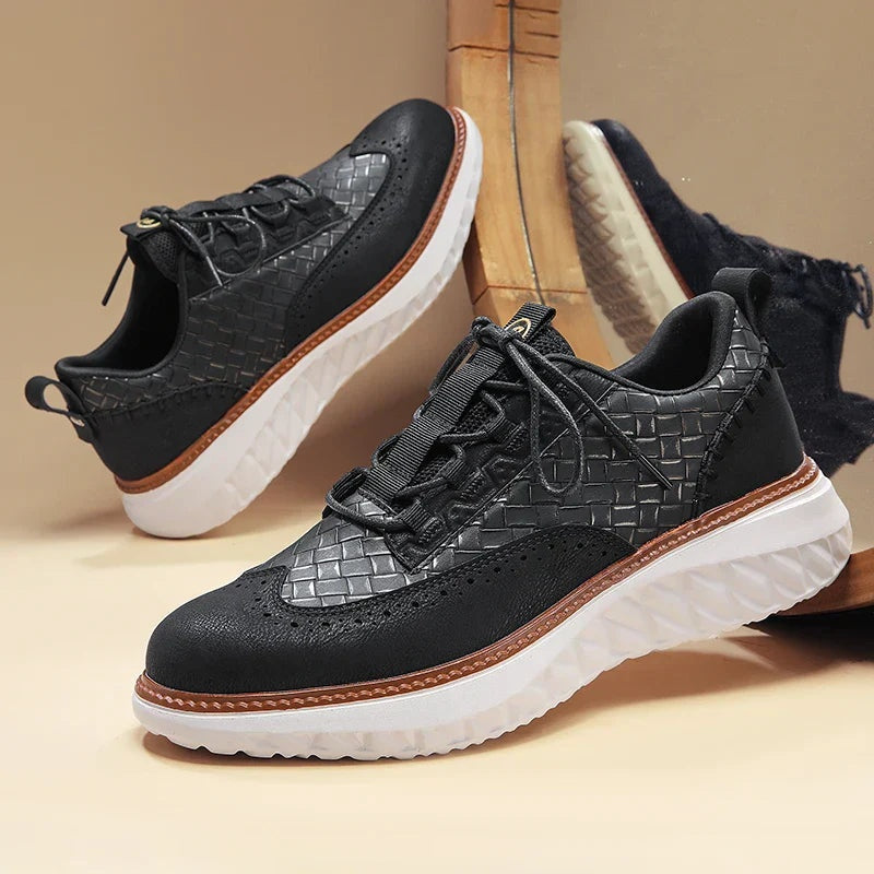 Zapatillas Casual Running Hombre Cordones