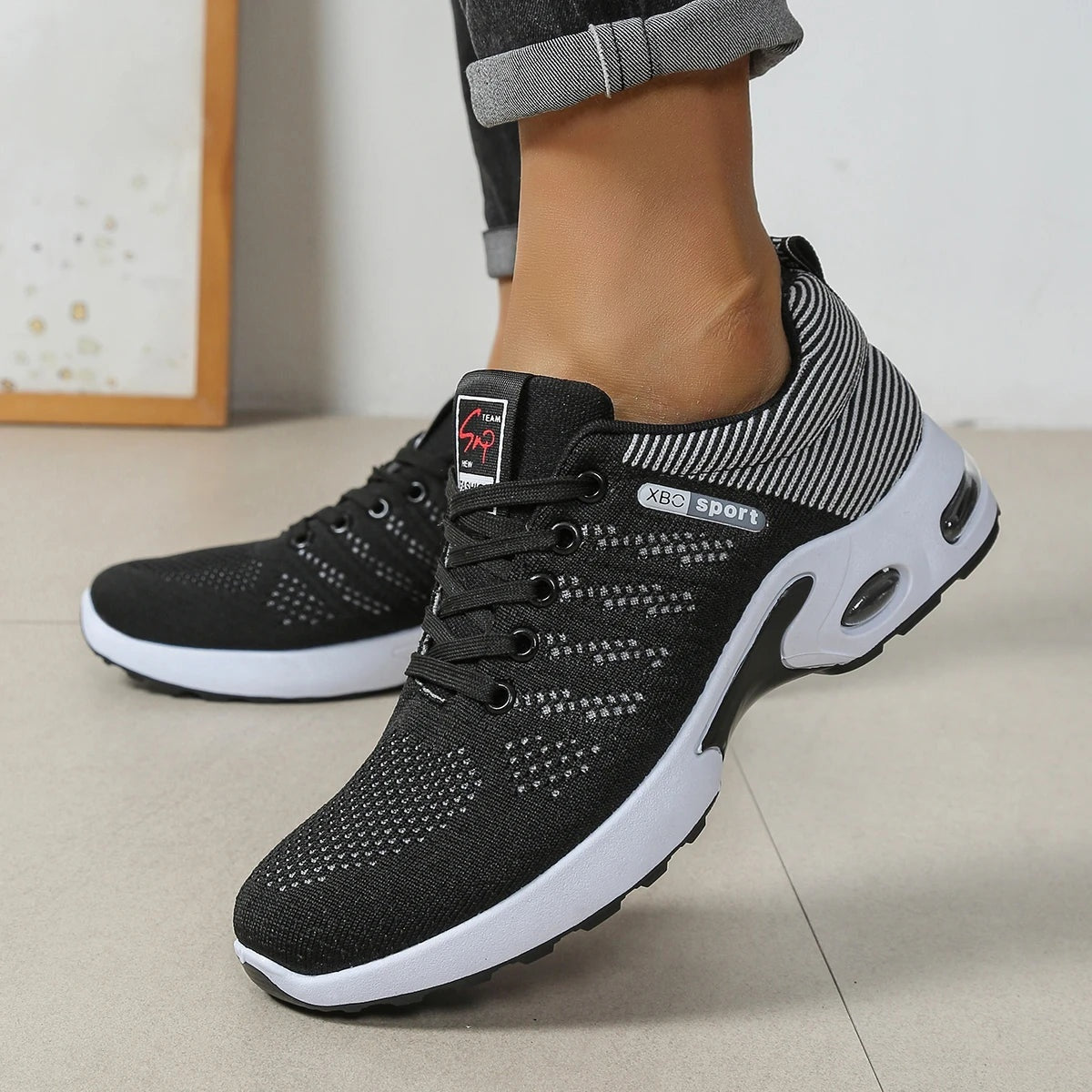 Zapatillas Running Deportivas Hombre Transpirables Cordones