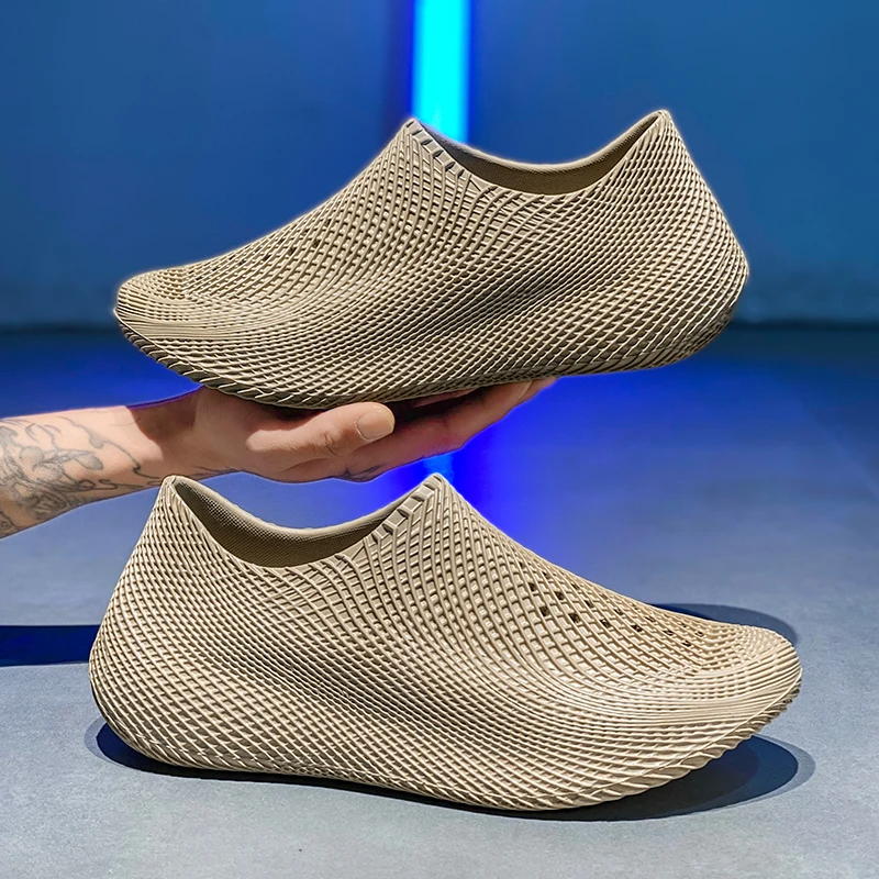 Zapatillas Running Sin Cordones Hombre Suela Texturizada