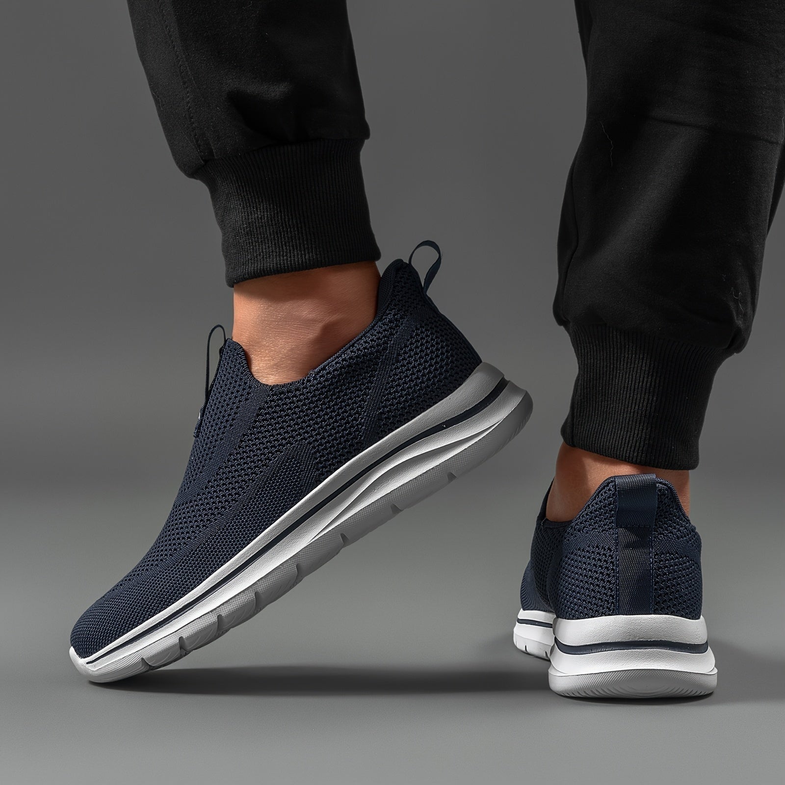 Zapatillas Sin Cordones Casual Hombre Transpirables